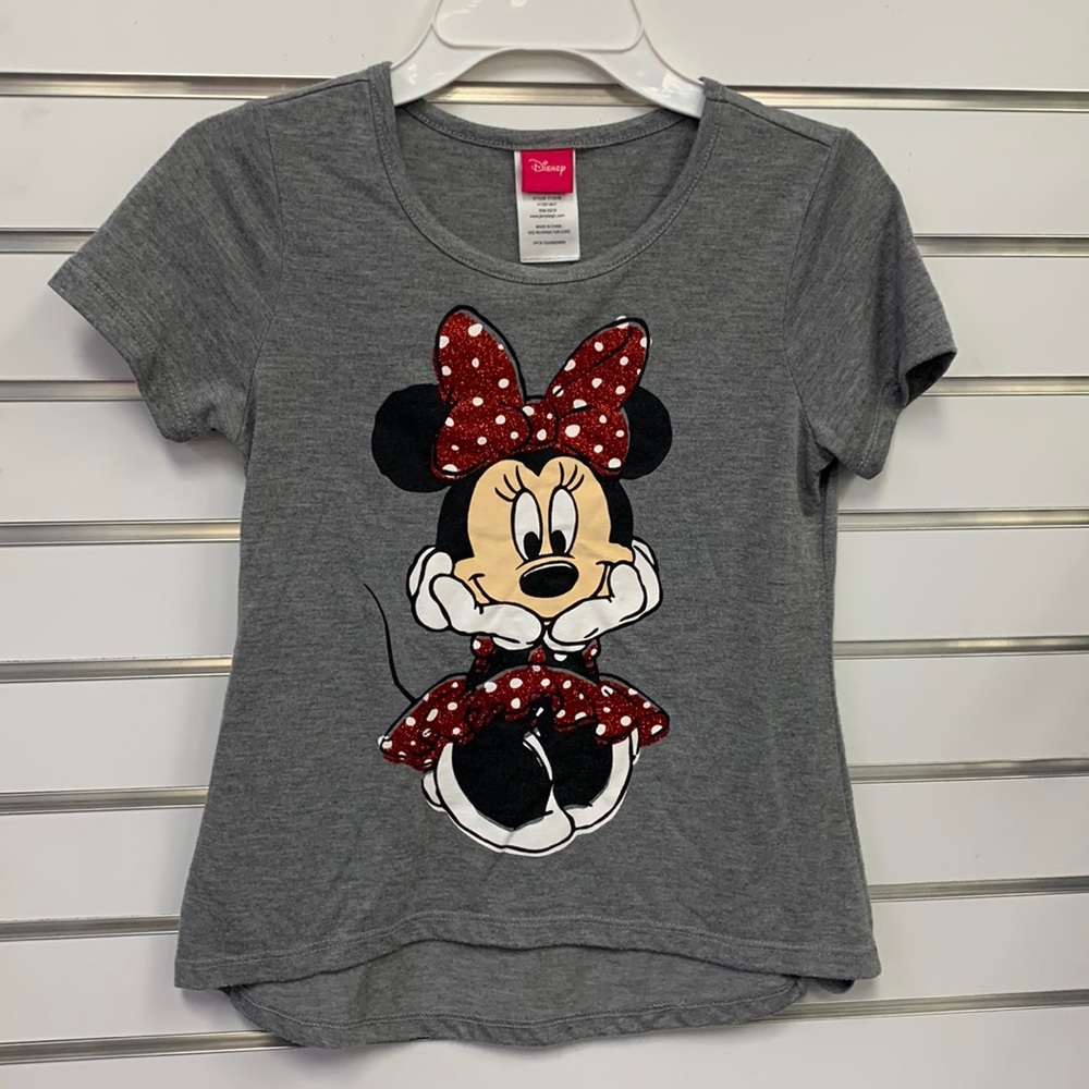 Disney Gray Minnie Mouse T Shirt